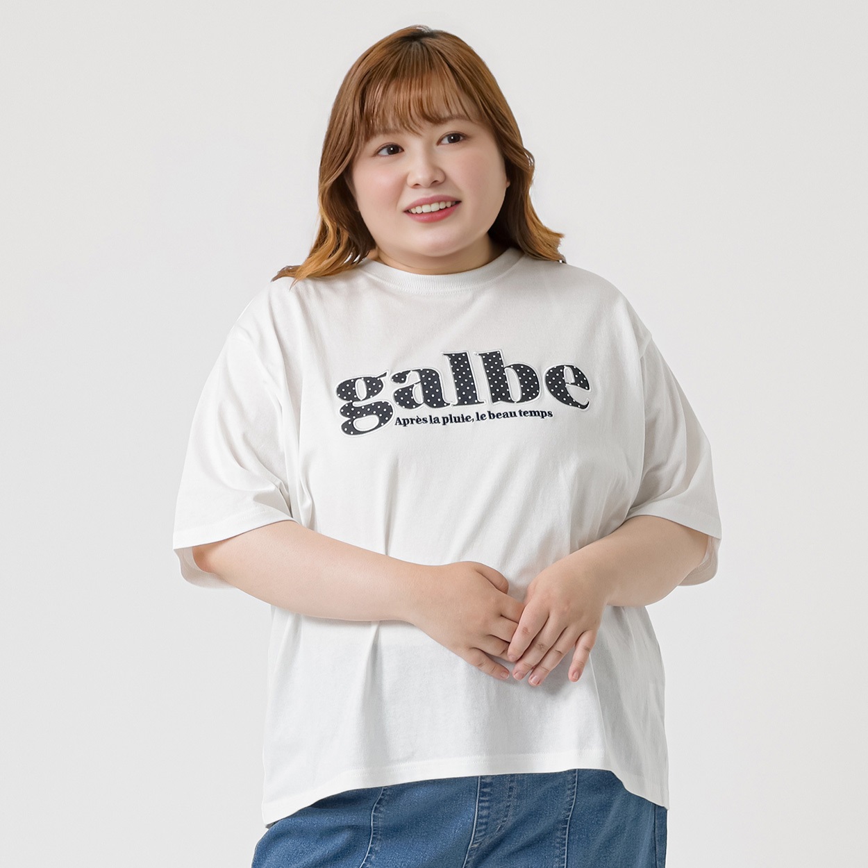 5分袖綿100アソートTシャツ レディス ぽっちゃりサイズのnoannu 130806(オフ-3L)