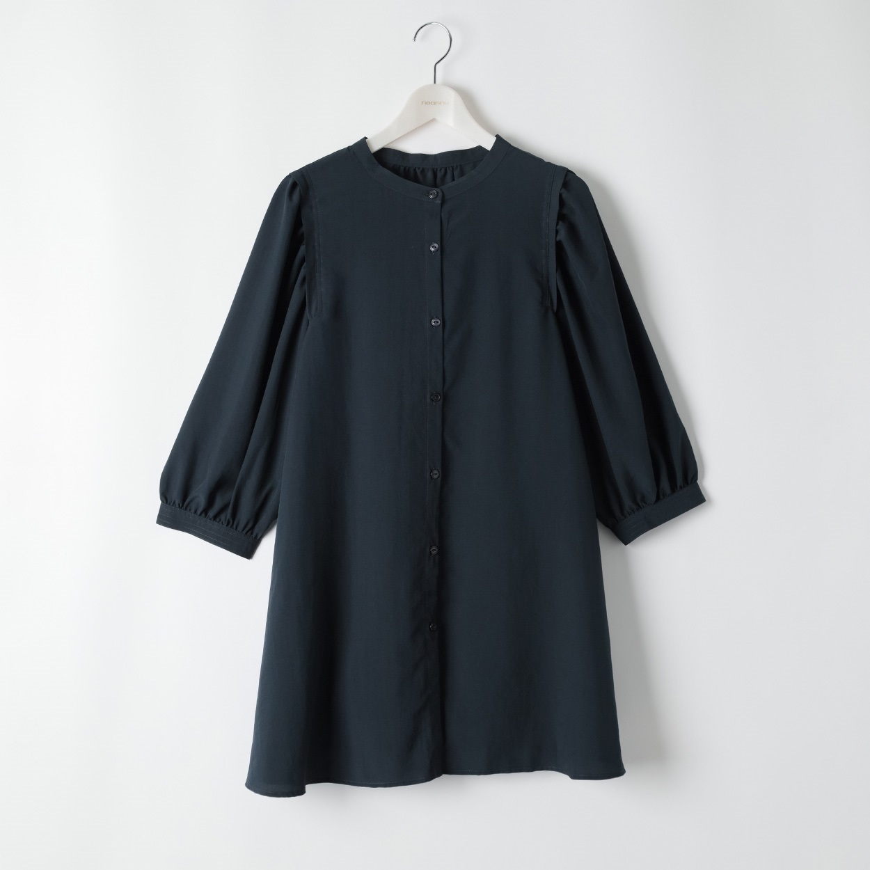 ＊Sweet Femi＊7分袖肩タックブラウス レディス 大きいサイズ noannu 343923(ネイビー-3L)