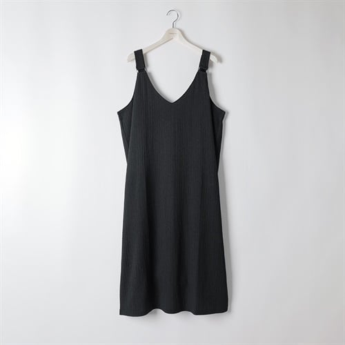 ＊Sweet Femi＊カットジャガードジャンスカ レディス 大きいサイズ noannu 336845(ブラック-3L)