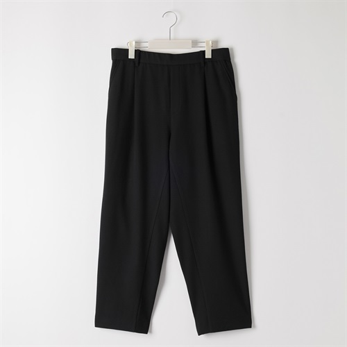 テーパードパンツ レディス 大きいサイズ noannu AN262BK026(ブラック-3L)