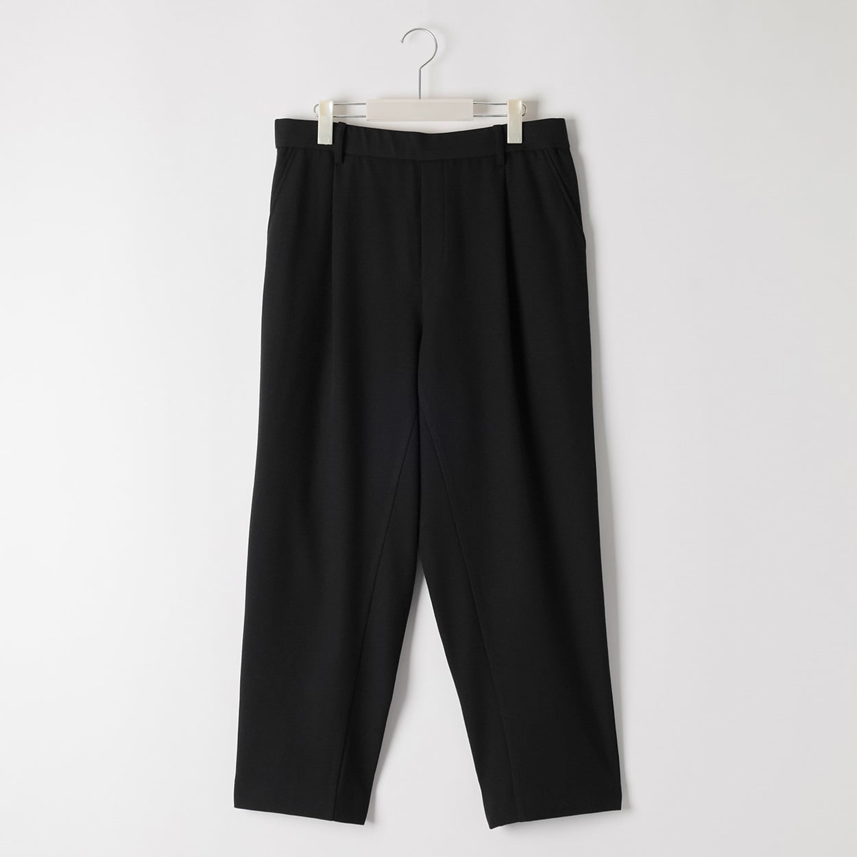 テーパードパンツ レディス 大きいサイズ noannu AN262BK026(ブラック-4L)
