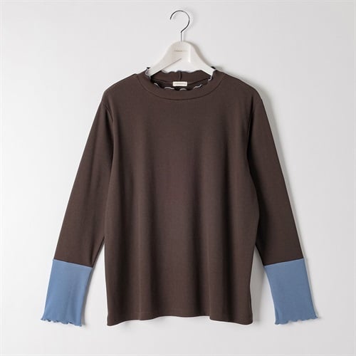 ＊Casual Style＊リブ配色インナー レディス 大きいサイズ noannu AN262HY029