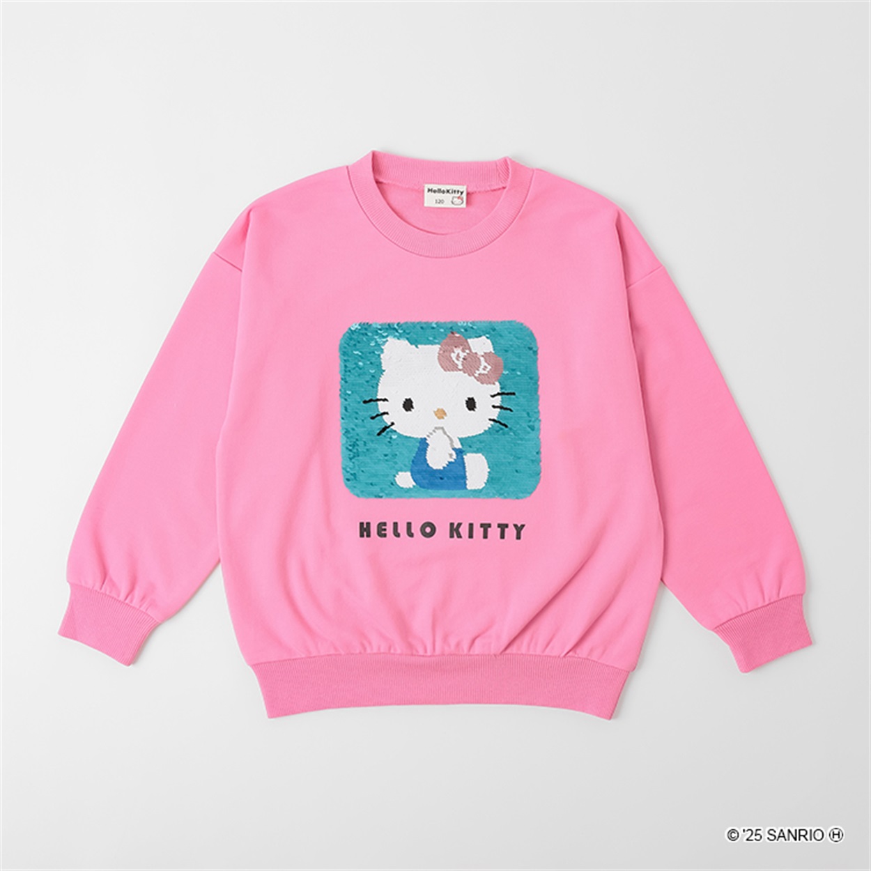 サンリオキャラクターズ ハローキティ スパンコールトレーナー 女の子