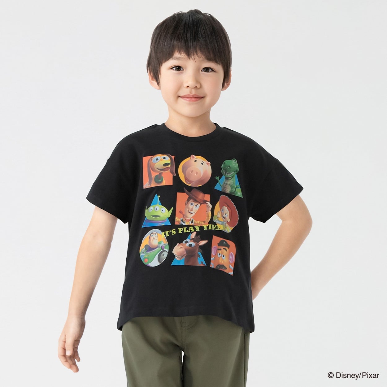 ディズニーピクサー/トイストーリー 集合プリントTシャツ 男の子