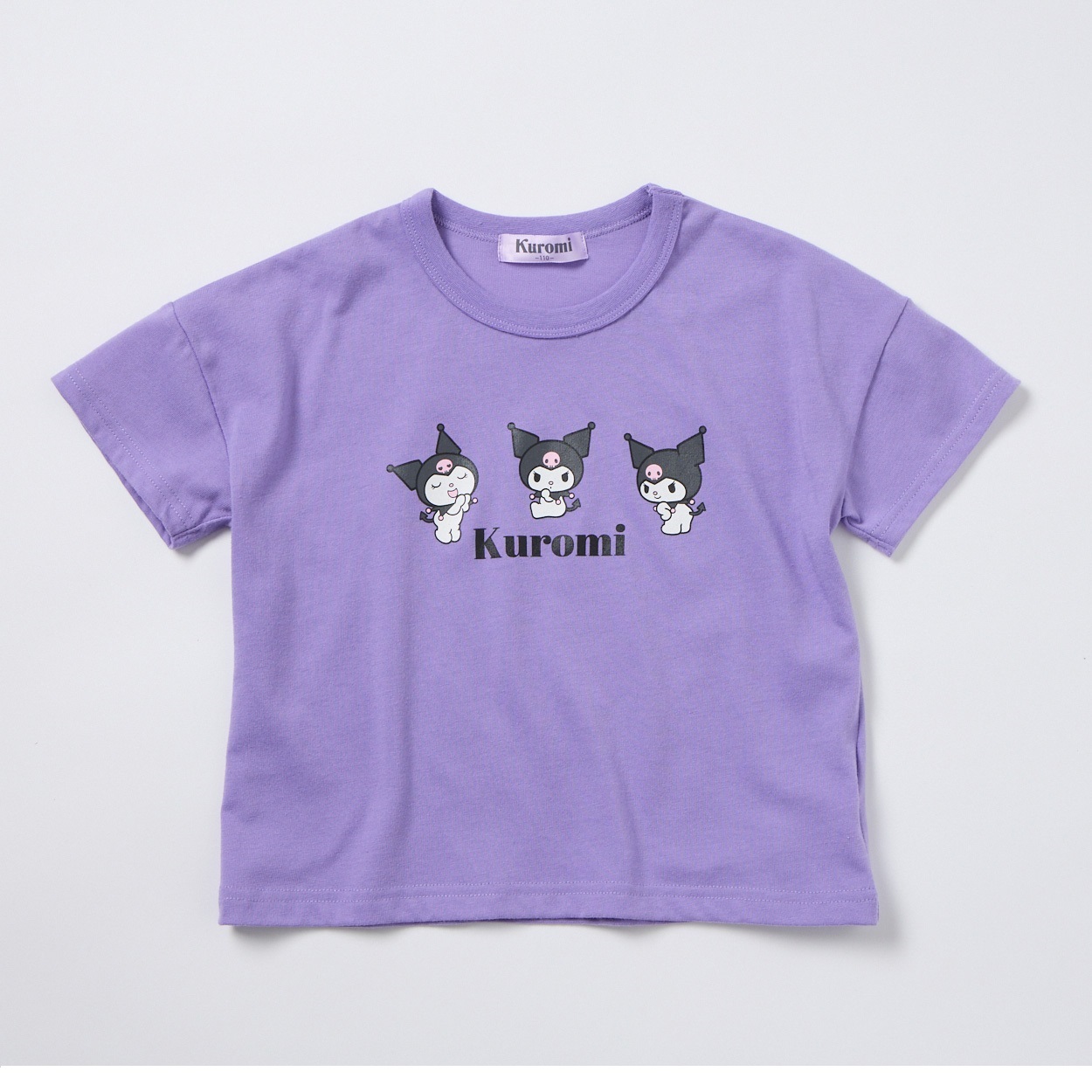 サンリオキャラクターズ クロミ プリントＴシャツ 女の子 キッズ 100cm-130cm(パープル-130cm)