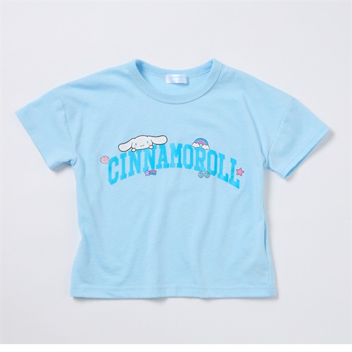 サンリオキャラクターズ シナモロール プリントＴシャツ 女の子 キッズ 100cm-130cm
