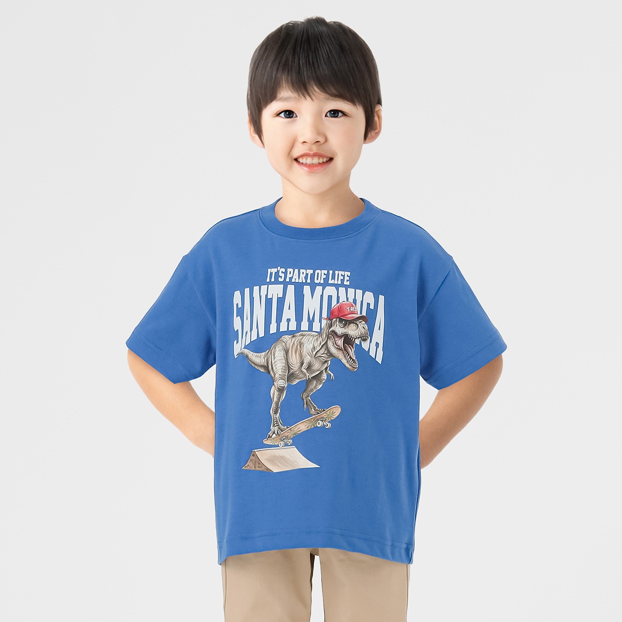 恐竜転写Tシャツ 男の子 キッズ 100cm-130cm | イオンスタイル