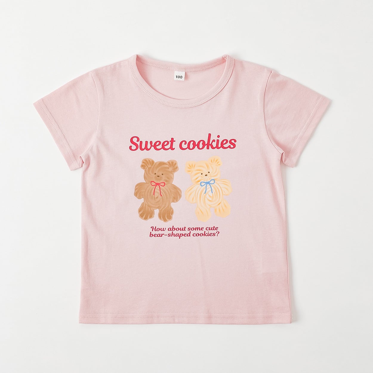 クマプリントTシャツ 女の子 キッズ 100cm-130cm | イオンスタイル