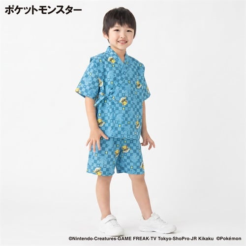 ポケットモンスター 甚平 キッズ 110cm-130cm