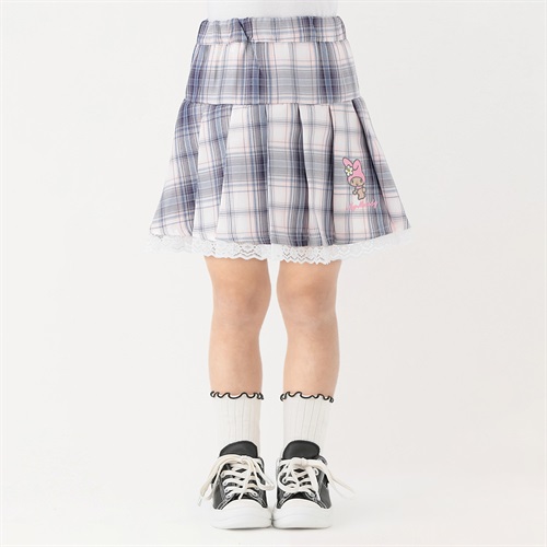マイメロディ チェックスカート 女の子 キッズ 110cm-130cm
