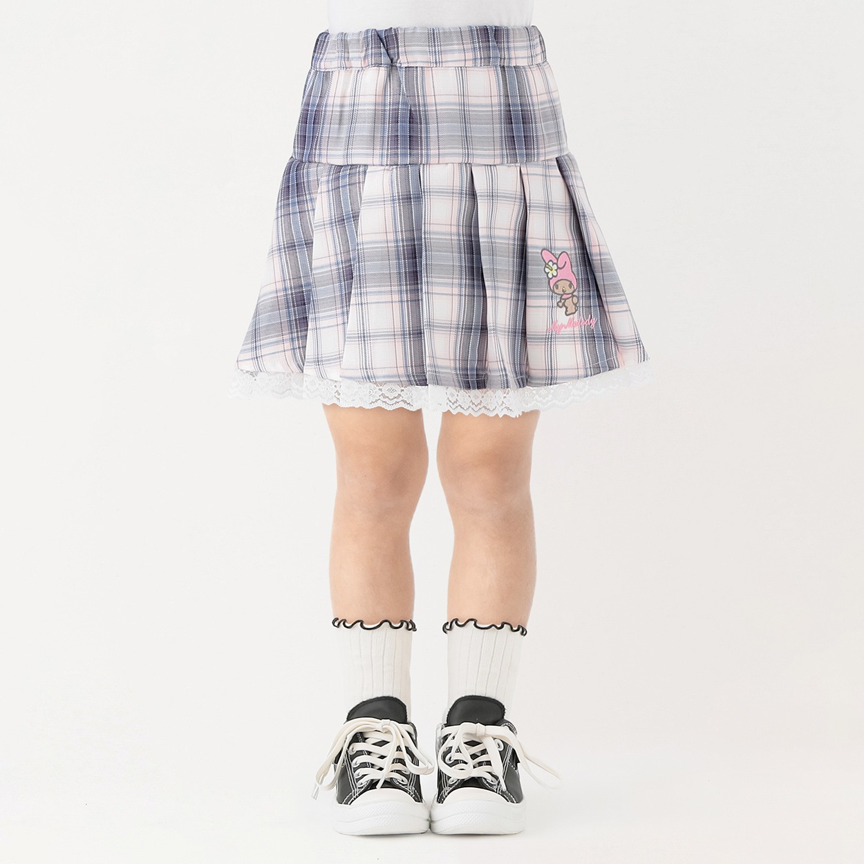 マイメロディ チェックスカート 女の子 キッズ 110cm-130cm | イオン