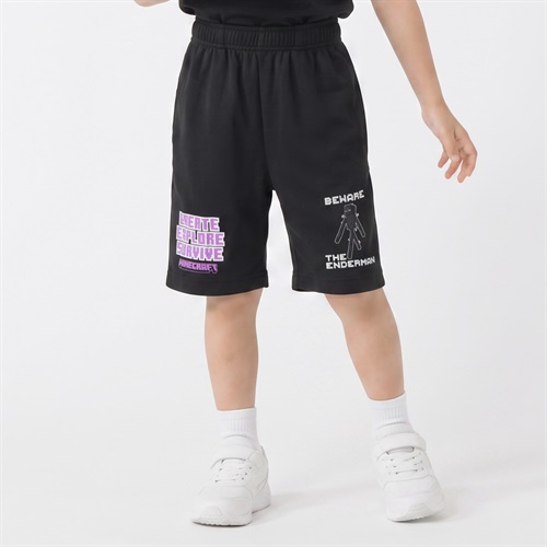マインクラフト メッシュハーフパンツ キッズ 男の子 女の子 110cm-130cm