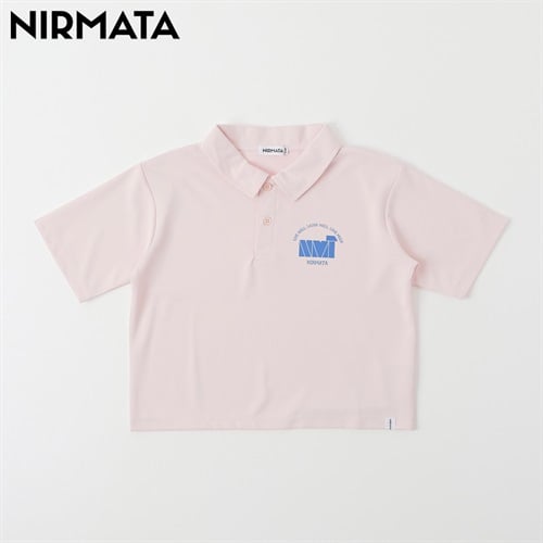 NIRMATA(ニルマータ)  ポロシャツ キッズ 男の子 女の子 110cm-130cm(ピンク-110cm)