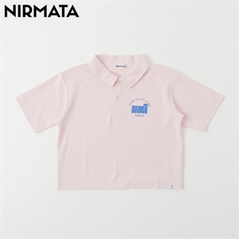 NIRMATA(ニルマータ)  ポロシャツ キッズ 男の子 女の子 110cm-130cm(ピンク-110cm)