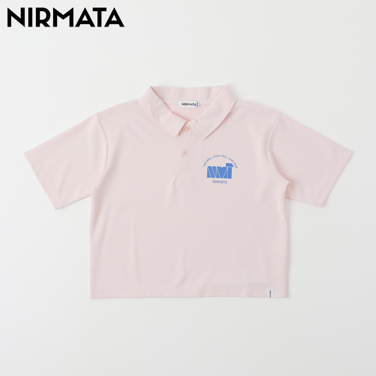 NIRMATA(ニルマータ)  ポロシャツ キッズ 男の子 女の子 110cm-130cm(ピンク-130cm)