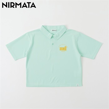 NIRMATA(ニルマータ)  ポロシャツ キッズ 男の子 女の子 110cm-130cm(ライトグリーン-110cm)