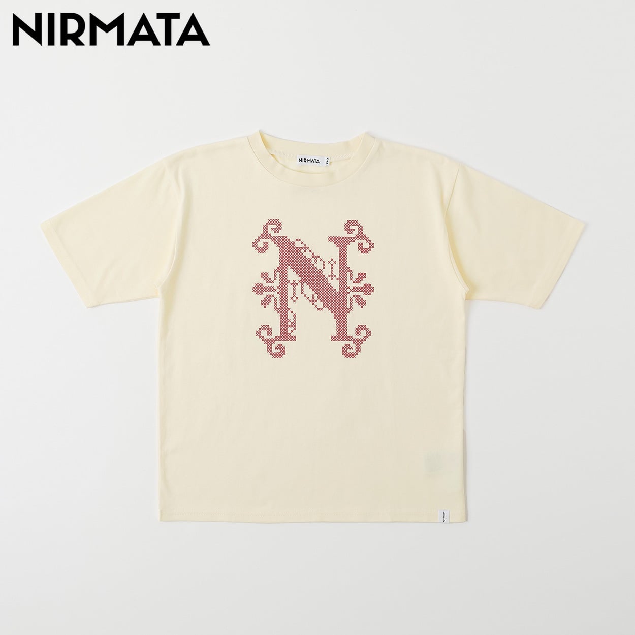 NIRMATA(ニルマータ)  プリントTシャツ キッズ 男の子 女の子 110cm-130cm(ライトイエロー-110cm)