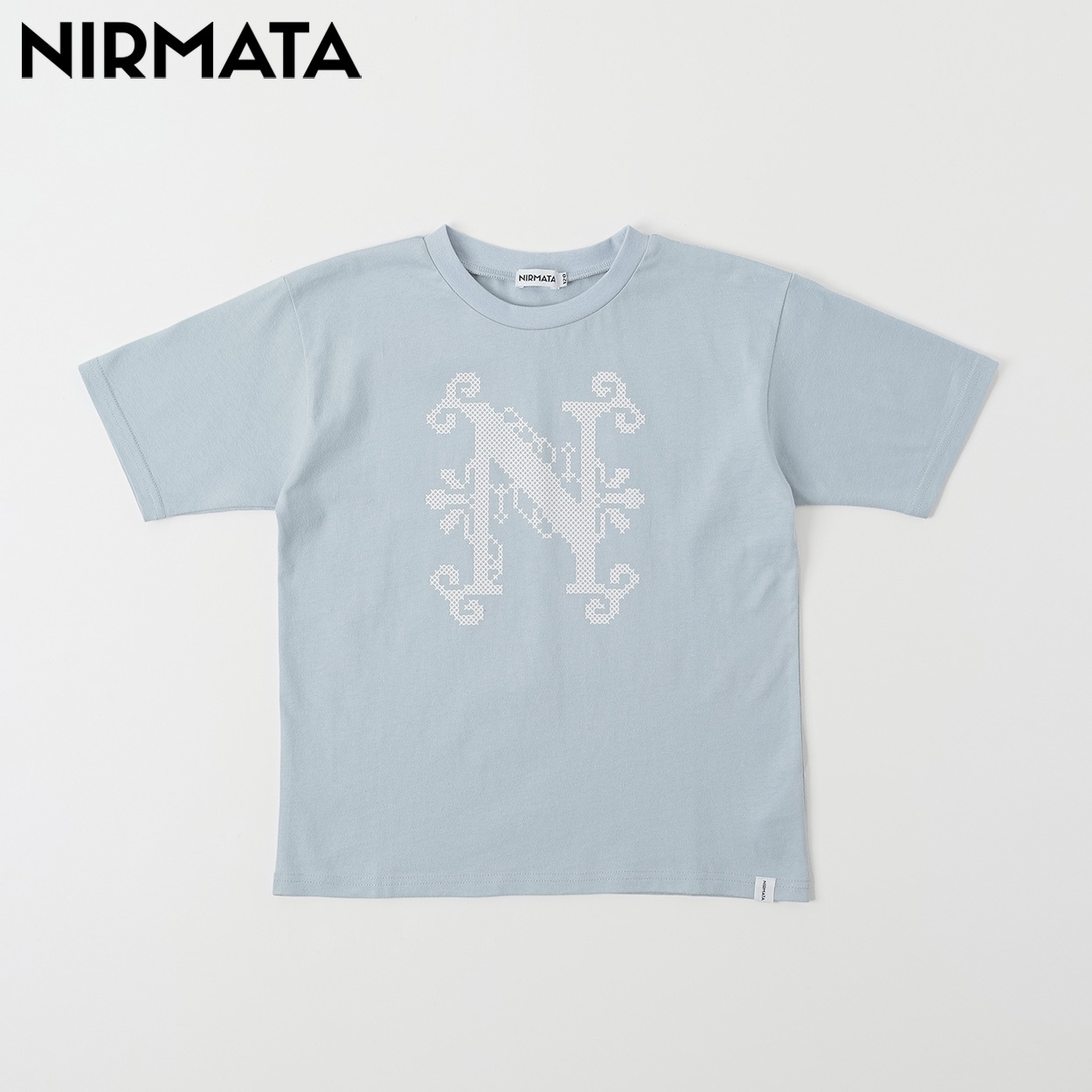 NIRMATA(ニルマータ)  プリントTシャツ キッズ 男の子 女の子 110cm-130cm(サックス-120cm)