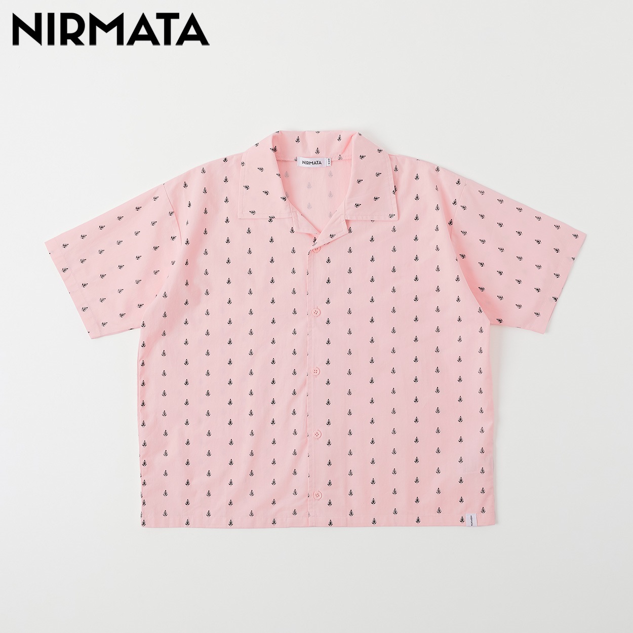 NIRMATA(ニルマータ) プリントシャツ キッズ 男の子 女の子 110cm-130cm(ピンク-110cm)
