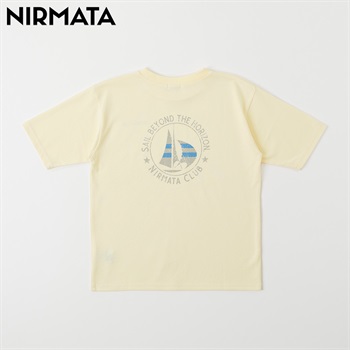 NIRMATA(ニルマータ) プリントTシャツ キッズ 男の子 女の子 110cm-130cm(ライトイエロー-110cm)