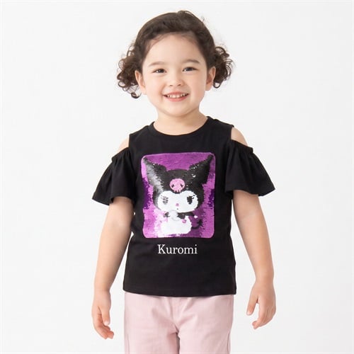 クロミ サングラススパンコールTシャツ キッズ 女の子 110cm-130cm