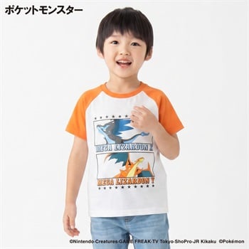 ポケットモンスター 天竺Tシャツ キッズ 110cm-130cm