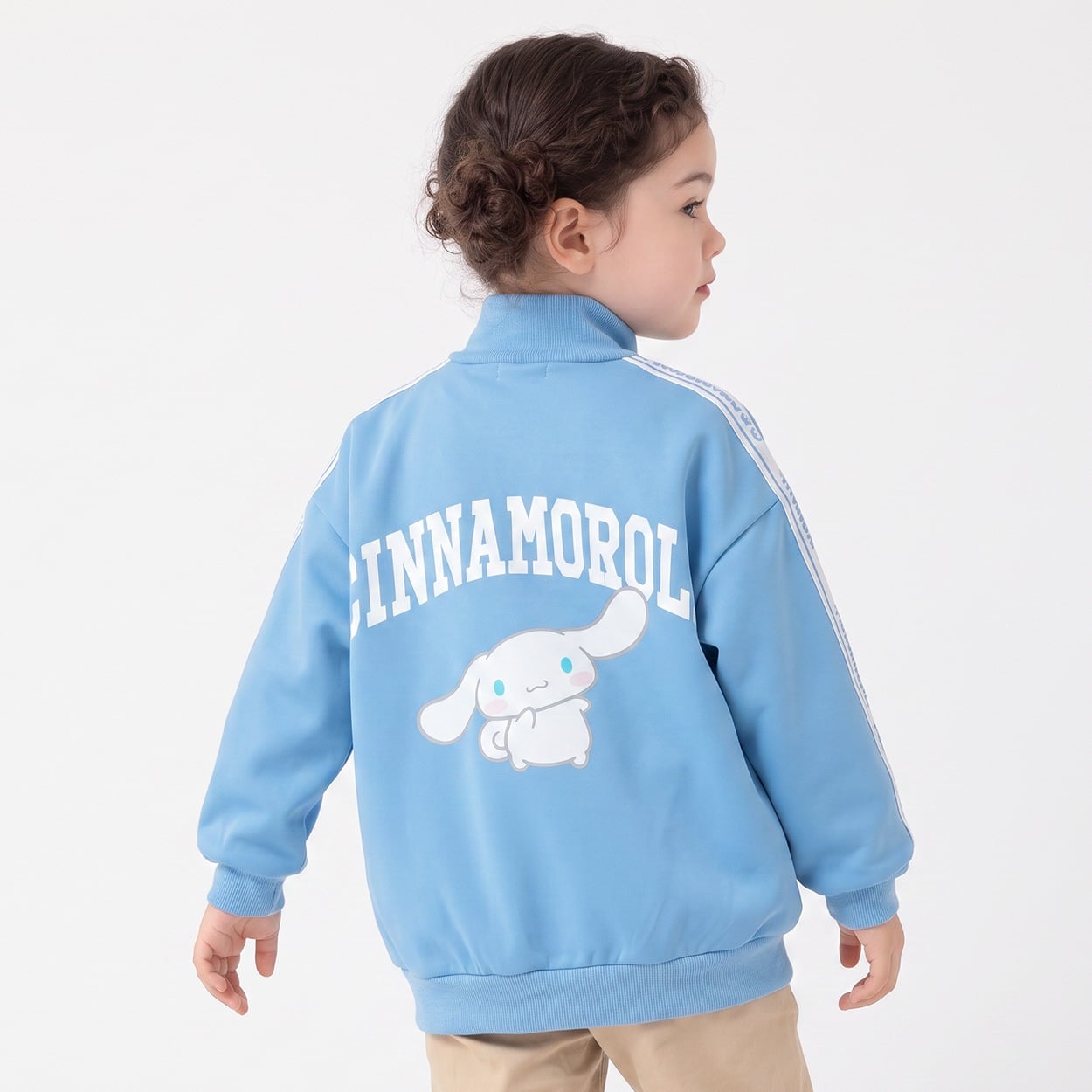 シナモロール ジャケット キッズ 女の子 110cm-130cm(サックス-130cm)