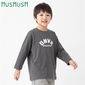 HusHusH(ハッシュアッシュ) アソートグラフィックTシャツ 男の子 100cm-130cm(チャコールグレー-100cm)