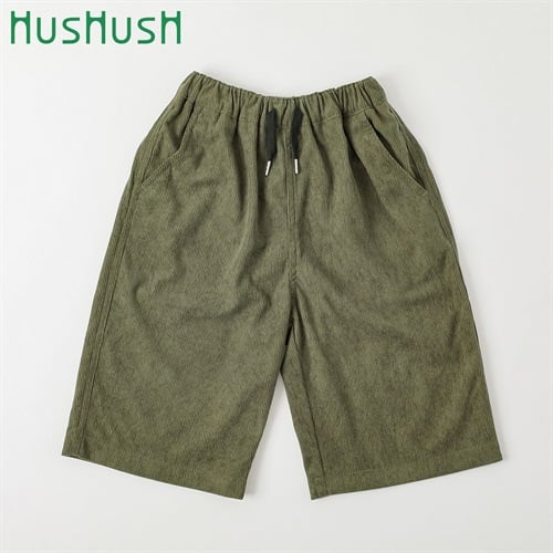 HusHusH(ハッシュアッシュ) コーデュロイワイドパンツ 男の子 100cm-130cm(カーキ-100cm)