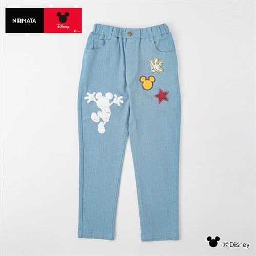 【NIRMATA】DISNEY デニムパンツ キッズ 男の子 女の子 110cm-130cm