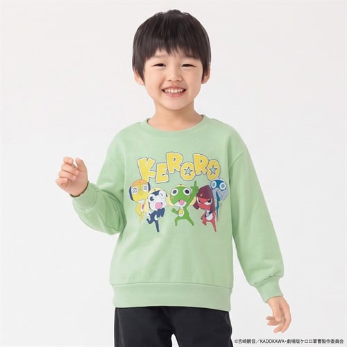 ケロロ軍曹 キャラトレーナー キッズ 男の子 （110～130cm）(グリーン-110cm)