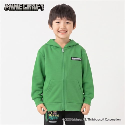 マインクラフト ナリキリジップパーカー キッズ 男の子 （110～130cm）