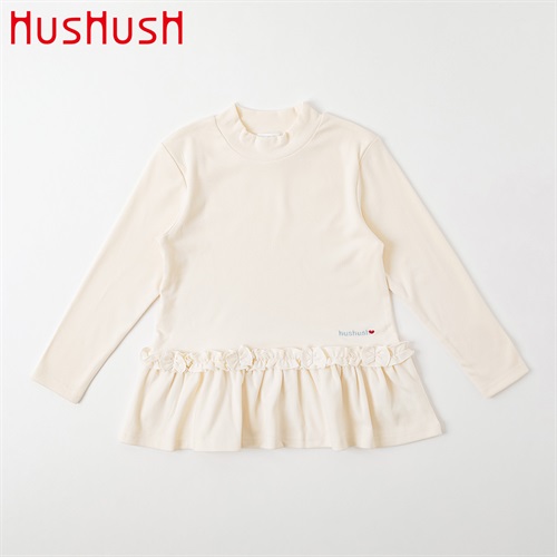 HusHusH(ハッシュアッシュ) ヘプラムトップス キッズ 女の子 100cm-130cm