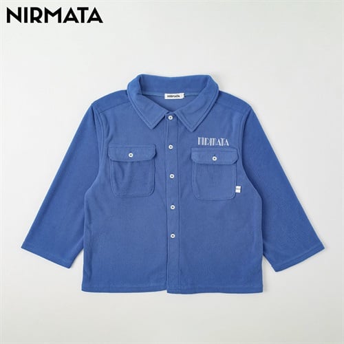 NIRMATA(ニルマータ) フリースシャツ キッズ 男の子 女の子 110cm-130cm(ブルー-110cm)