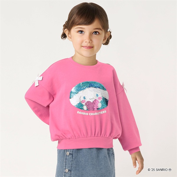 ピンクハウス　ハローキティ　トレーナー　サンリオ シナモロール・ハローキティスパンコールトレーナー 女の子 キッズ