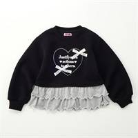 PIAMON(ピアモン) 裾フリルトレーナー 女の子 キッズ 110cm-130cm