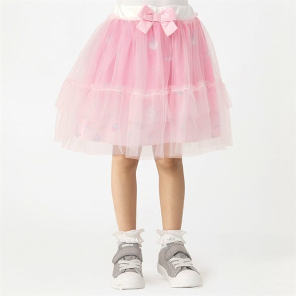 karamell KAKA グラデーション透かしスカート 女の子 キッズ