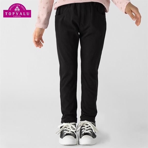 パンツ Niku スタ楽 ニットスリムパンツ トップバリュ キッズ 男女兼用 100cm
