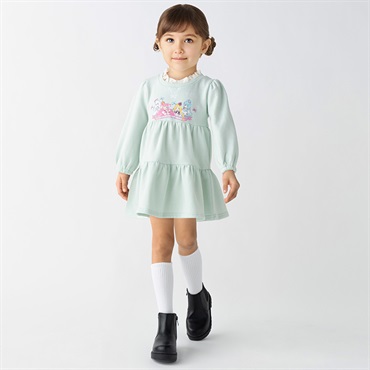 BABY♡デザートワンピース カチューシャセット メロンソーダ ミント 