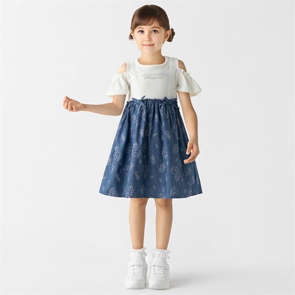フェフェ ワンピース スカート 130 140 ユニコーン - メルカリ