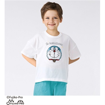 ドラえもん⇔のび太 スパンコールＴシャツ 男の子 女の子 キッズ 100cm-130cm