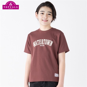 テマ楽COOL ロゴプリント半袖Ｔシャツ 男の子 トップバリュ キッズ130cm-160cm