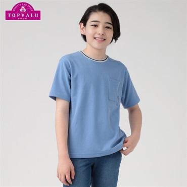 テマ楽COOL ポケット付半袖Ｔシャツ 男の子 トップバリュ キッズ 130cm-160cm