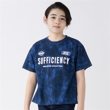 ムラ染めプリント半袖Ｔシャツ 男の子 キッズ 130cmｰ160cm