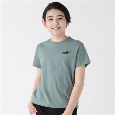 PUMA(プーマ) コットン半袖Ｔシャツ 男の子 キッズ130cm-160cm(グリーン-160cm)