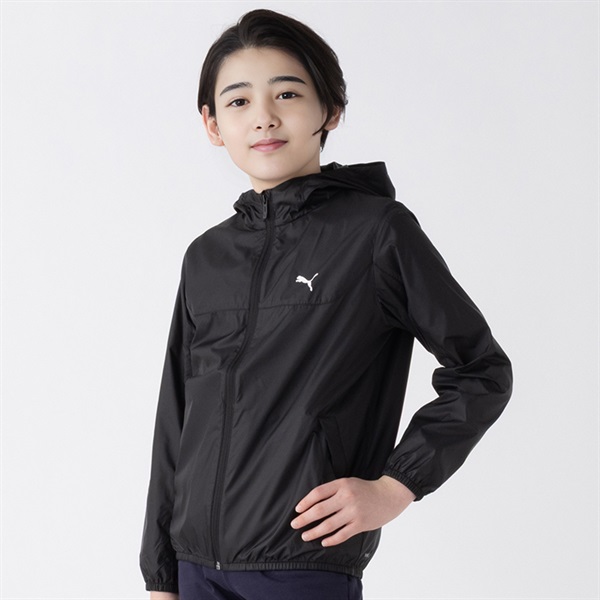 PUMA(プーマ) ウィンドブレーカー 男の子 キッズ130cm-160cm(ブラック-160cm)