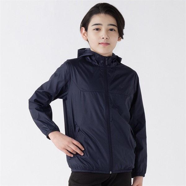 PUMA(プーマ) ウィンドブレーカー 男の子 キッズ130cm-160cm(ネイビー-150cm)