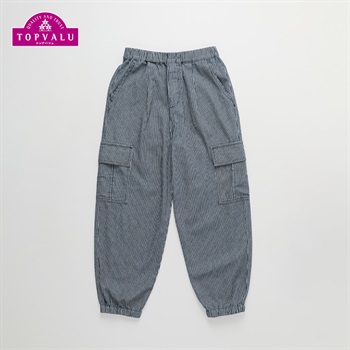 デニム カーゴジョガーパンツ 男の子 トップバリュ キッズ 130cm-160cm