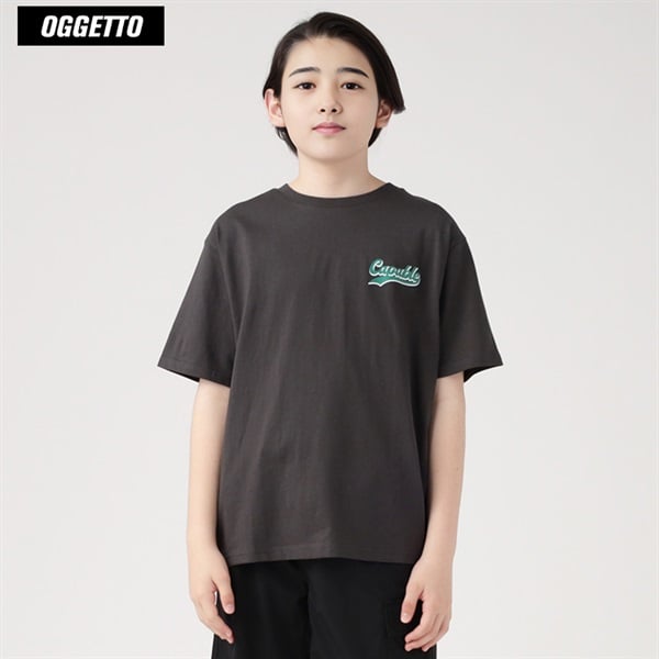 OGGETTO(オジェット) サガラバッグロゴTシャツ 男の子 キッズ