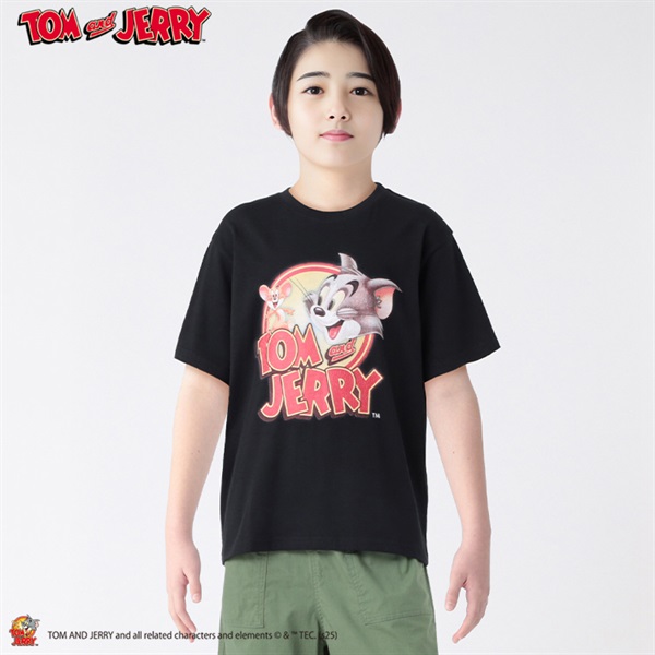 新品未使用　エイプ 半袖Tシャツ トムとジェリー　ブラック 未使用 Tom And Jerry トムとジェリー 半袖Tシャツ C5035PT